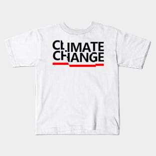 Climate Change Kids T-Shirt